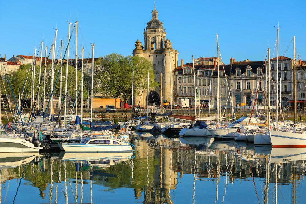 Vieux-port de La Rochelle et Grosse Horloge
