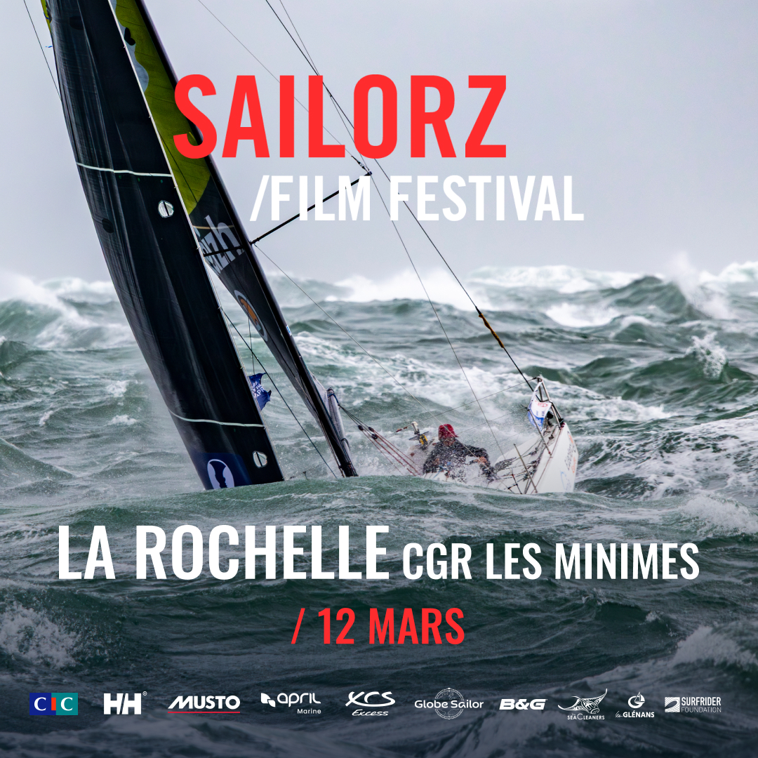 Sailorz Film Festival 2026 La Rochelle – La voile de compétition sur écran géant