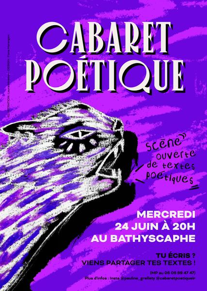 Animation – Cabaret Poétique