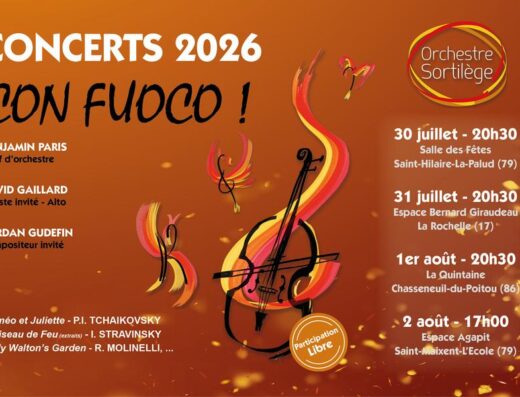 Concert – Con Fuoco – Orchestre Sortilège