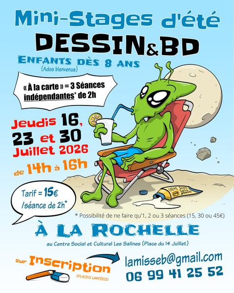 Mini-Stages – Dessin & BD