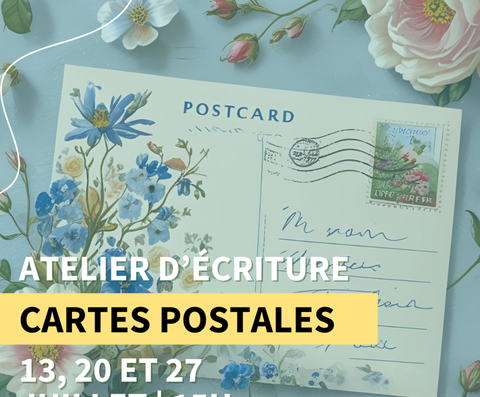 Atelier – Écriture de cartes postales