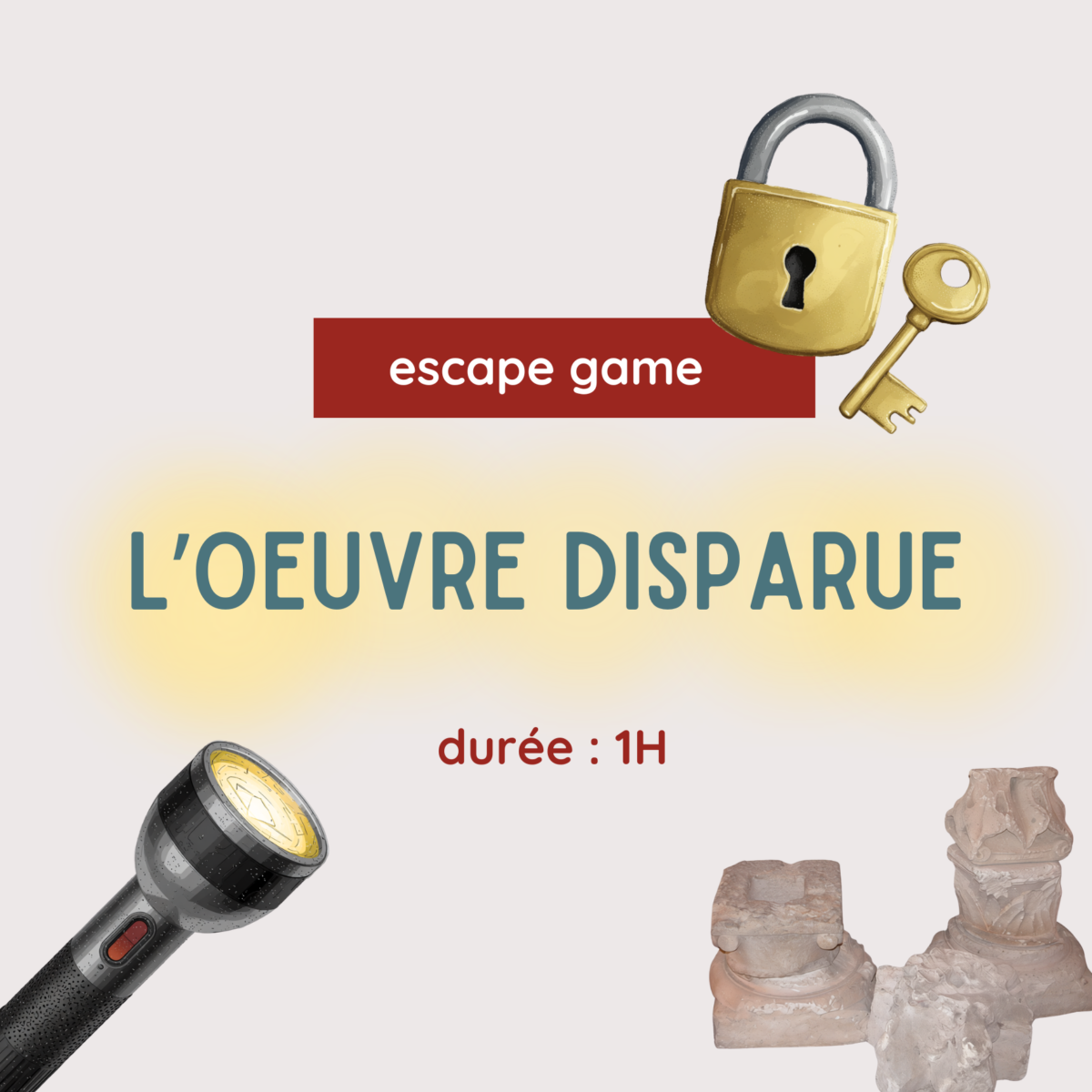 Escape game : l&rsquo;oeuvre disparue