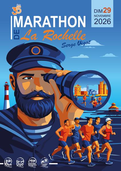 Sport – Marathon de La Rochelle Serge Vigot