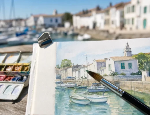 Stage Aquarelle – Île de Ré