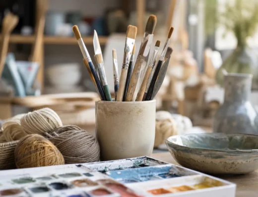 Atelier sculpture modelage en argile chez Côté marché