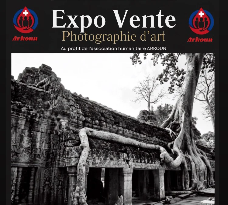 Cambodge, deux regards pour Arkoun : une expo-vente solidaire