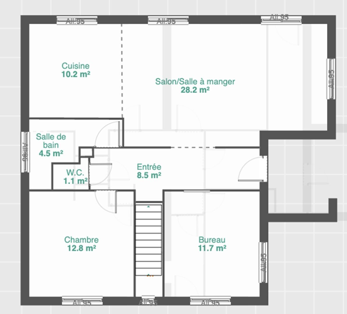 Maison Sainte Soulle 5 pièce(s) – 4 chambres & bureau – 890 m2 de parcelle — photo 3/12