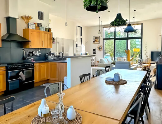 Maison 5 chambres et studio, garage/atelier