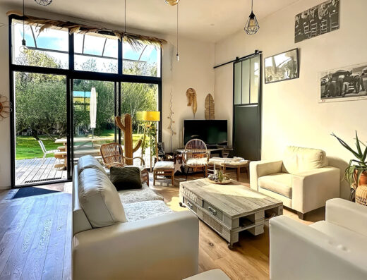 Maison 5 chambres et studio, garage/atelier