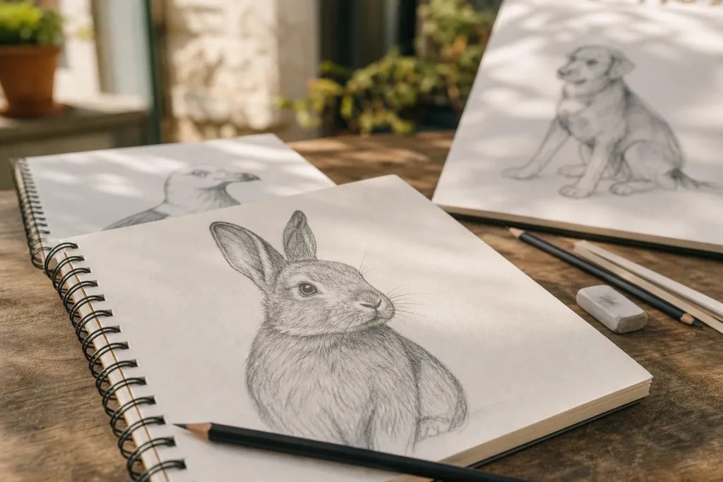 Stages de dessin – apprendre à dessiner les animaux