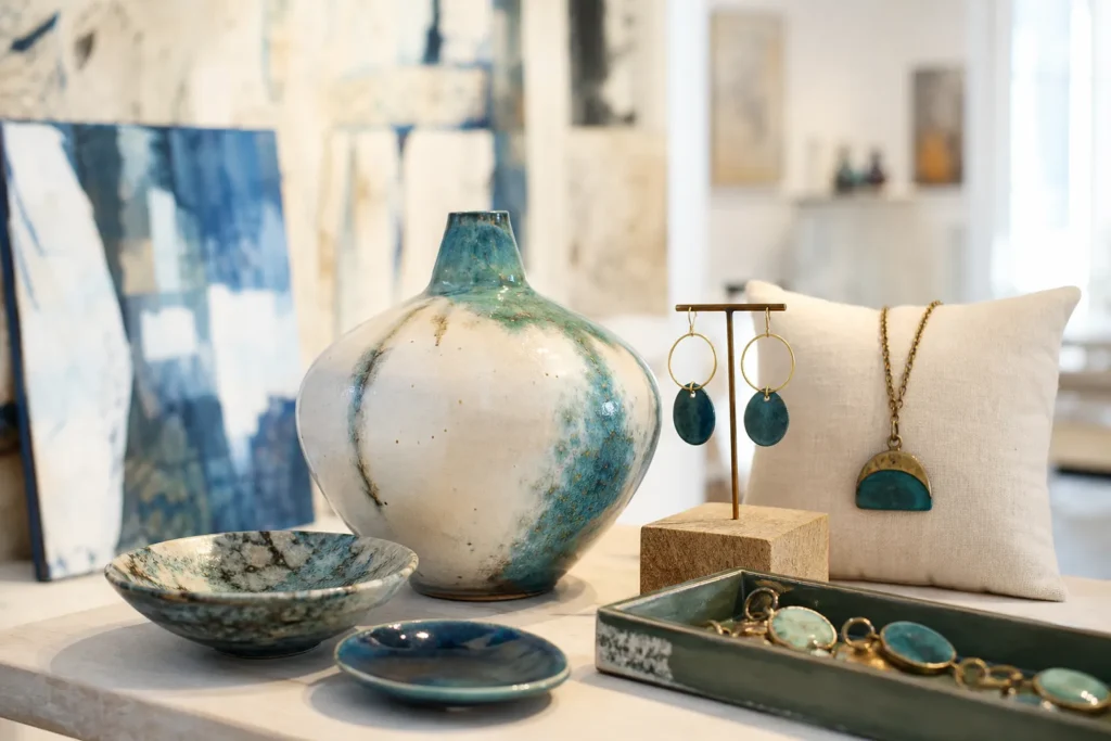 Exposition Marie Bourbon – Céramiques, bijoux, arts plastiques et peintures