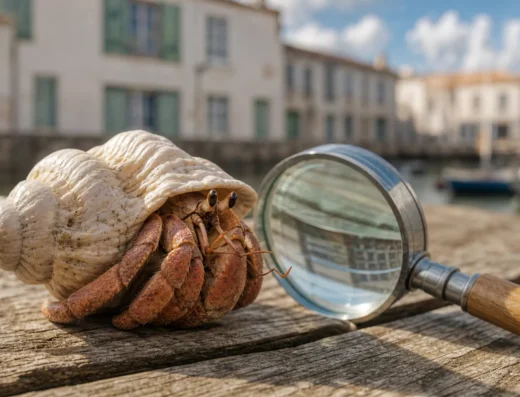 Mystère sous coquille : l&rsquo;enquête de Berny le Bernard l&rsquo;Hermite à La Flotte
