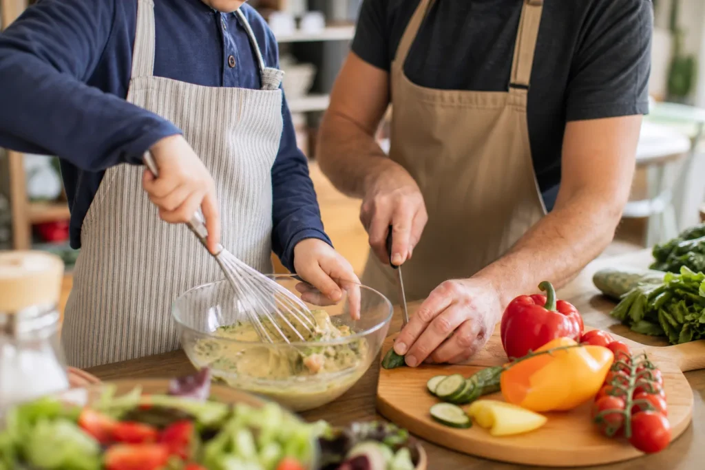 Animation – Atelier cuisine avec Papa Rico et repas convivial