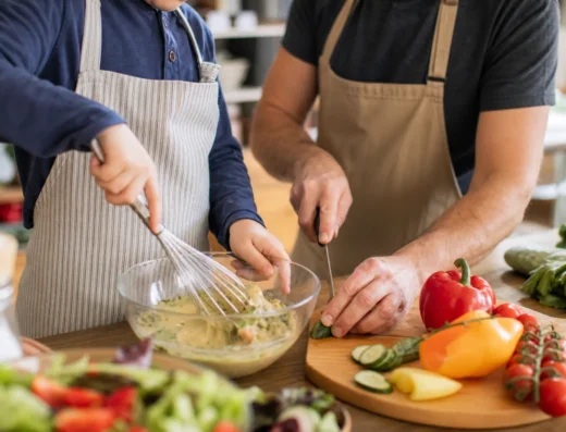 Animation – Atelier cuisine avec Papa Rico et repas convivial