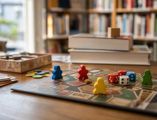 Atelier jeux de société à la bibliothèque