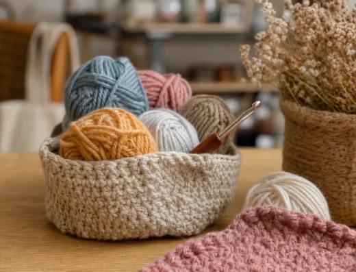 Atelier crochet – Côté marché